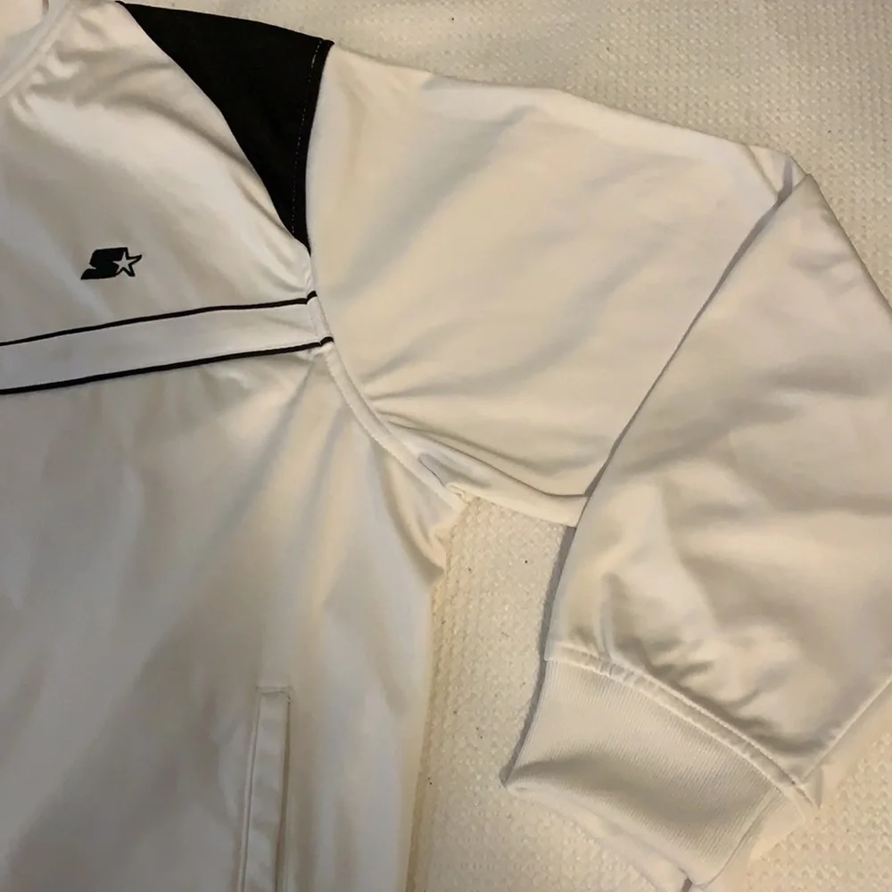 Vintage Starter Zip Down Track Jacket, L - Picture 7 of 11